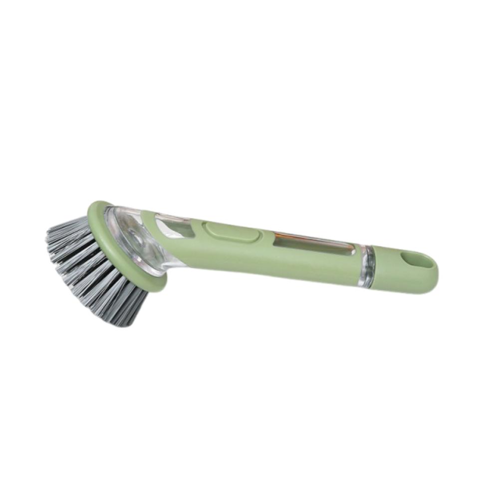 Creative Automatic Liquid Dishwashing Brush Non-Slip Cookware Cleaner Brush  Sink Cleaning