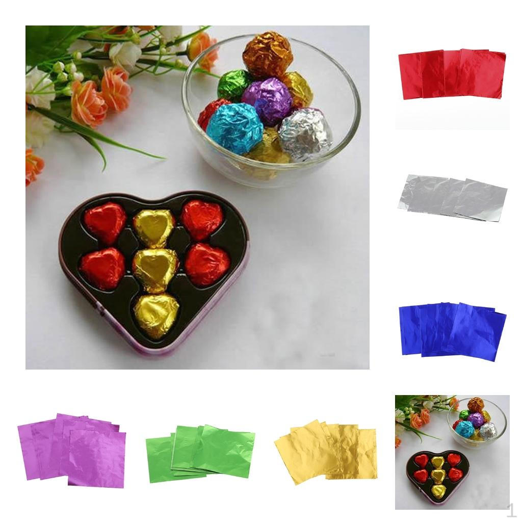 

600x Chocolate Candy Package Wrapping Gift Wrap Sheet