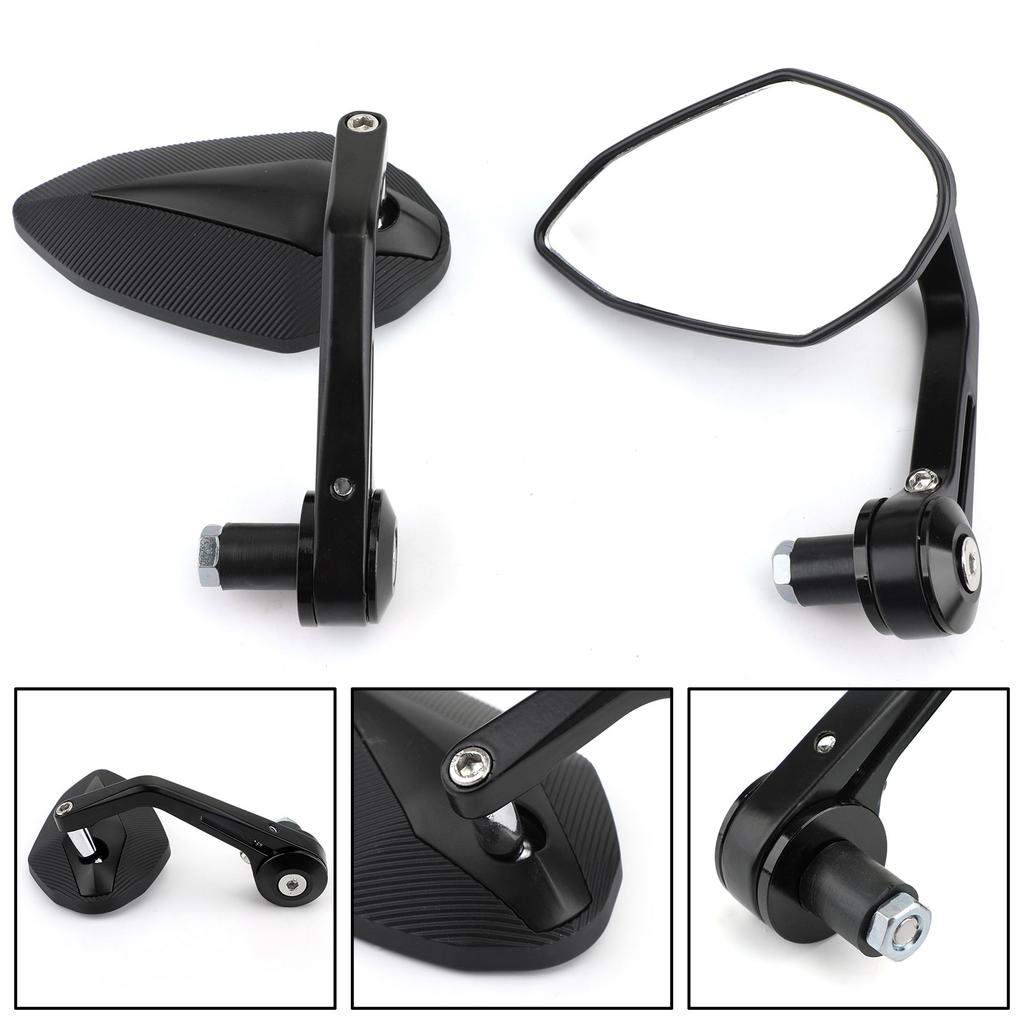 Motorsykkel Sportbike 7/8" håndtaksspeil for 790 690 390 125 BK