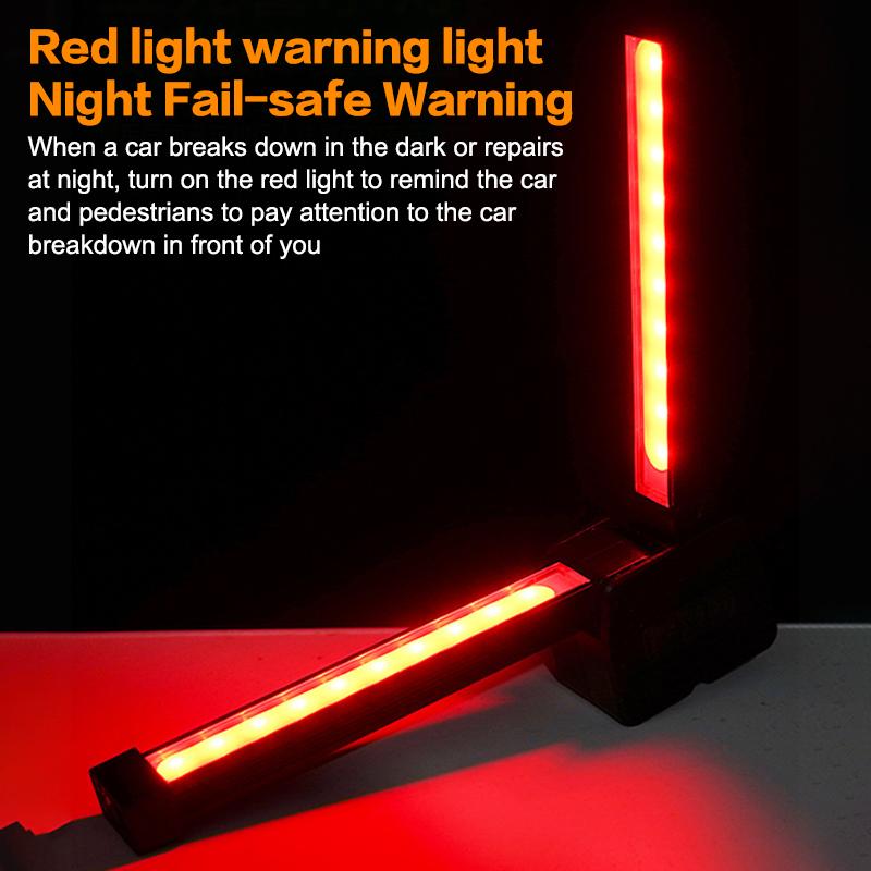 Gym Lamp For Posing,Portable Magnetic Led Flashlight With Hanging Hook,Waterproof Led 7Th Gear Dimming Gym For Posing