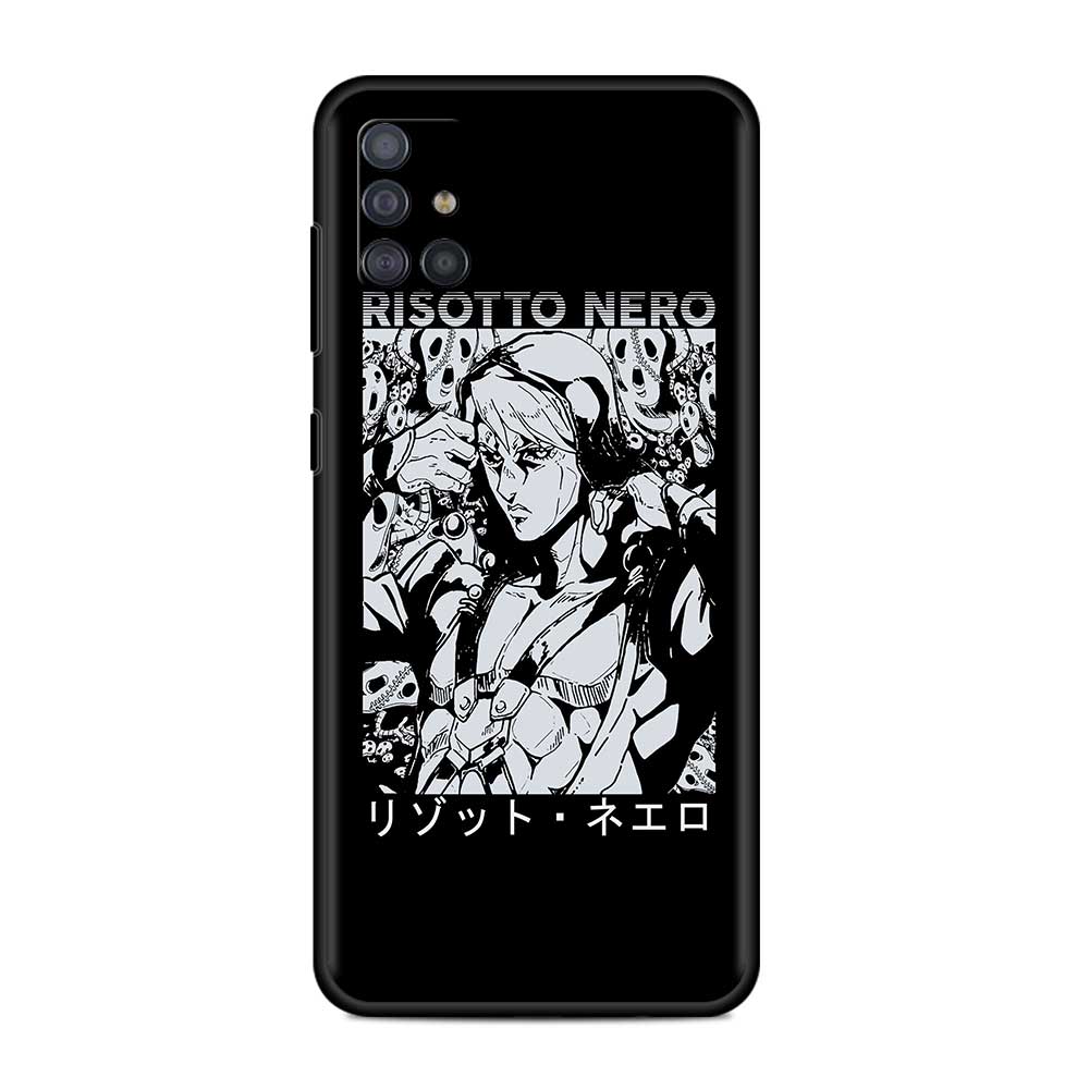 

Чехол для телефона Jojo Bizzare Adventure для Samsung Galaxy A51 A12 A21s A71 A31 A52 A32 A02s A72 5G A11 A03s A41 4G, чехол из ТПУ Samsung A01