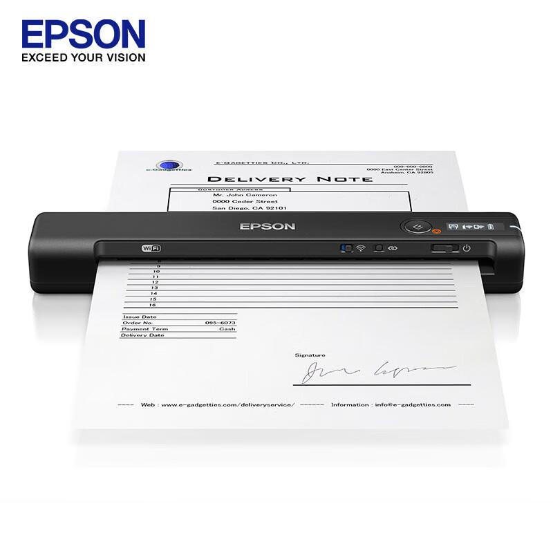 

Epson ES-60W Portable A4 Wireless Color Scanner