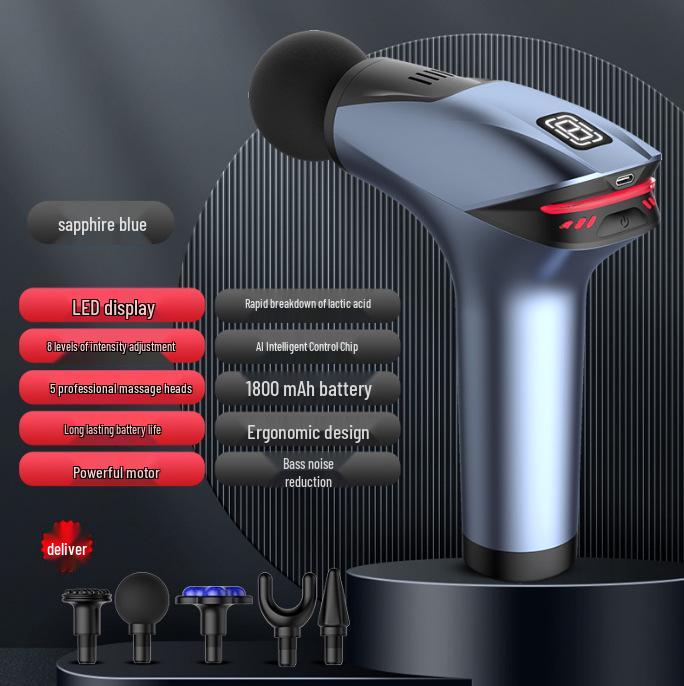 Mini Electric Fascia Gun Muscle Massager for Cervical Spine and Muscle Relaxation
