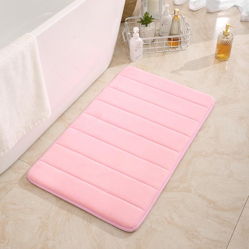 Thick Memory Foam Absorbent Non-Slip Doormat for Kitchen & Bathroom