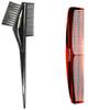 Midazzle 2 In 1 Hair Dye Brush With Handmade Comb (Large) - Set of 2