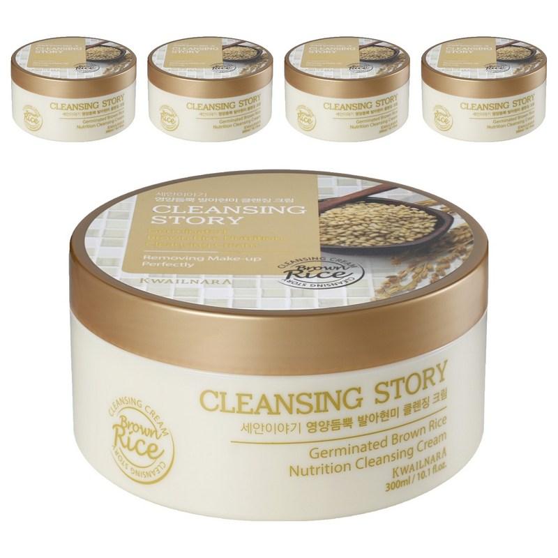 Fruitland Sean Story Nourishing Sprouted Brown Rice Cleansing Cream, 300ml, 5 pcs