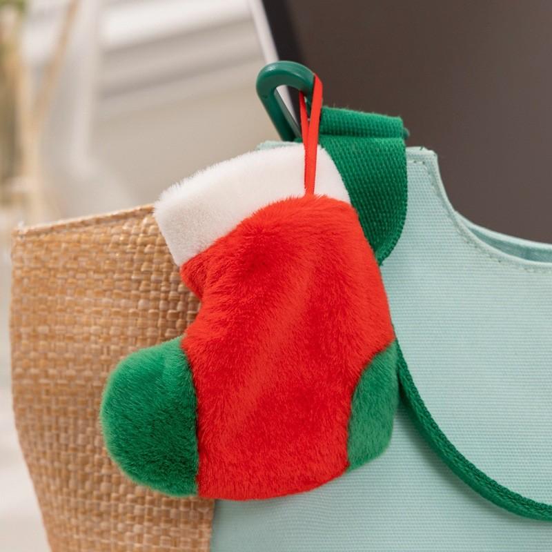 Plush Christmas Tree Hanging Ornament Xmas Gingerbread Doll Pendant Decor Home