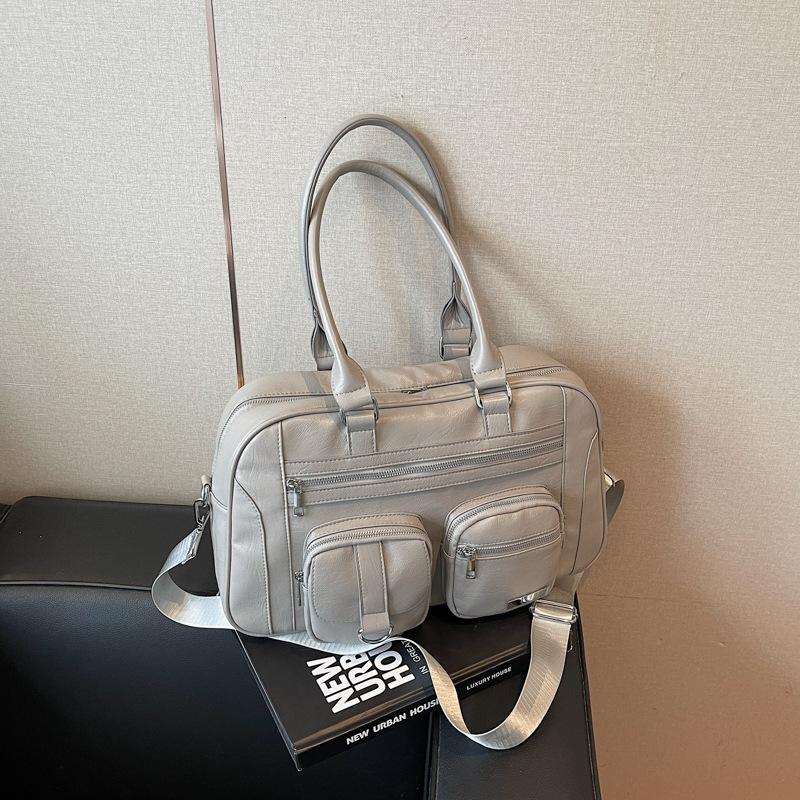 Large-capacity Bag Women's Summer New Retro Messenger Bag Casual Shoulder Commuting Portable Pillow Bag