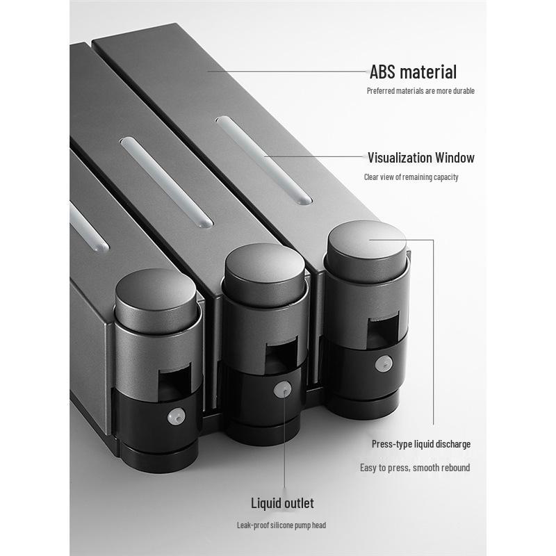 Wall-Mounted Soap & Shampoo Dispenser for Hotels and Guesthouses