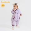 Balabala Baby Hooded Down Romper Winter Jumpsuit