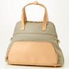 Isaac Monogram Jacquard Half Moon 2-Way Tote Bag, Women's, Brown (20)