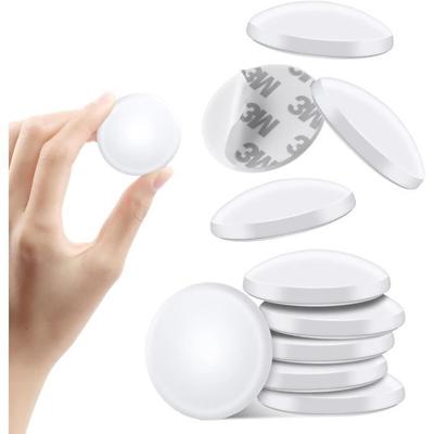 Door Stop - 40 X 8 Mm - Pack of 10 - White Wall - Elastic