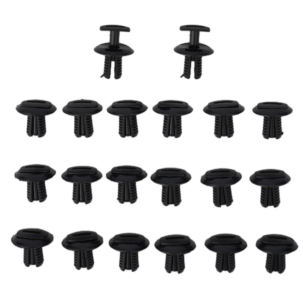 Înaltă calitate, 20 buc/set, cleme auto nou-nouțe, accesorii auto, cleme pentru ornamentele ușii gulerului de 20 mm pentru garnitura de căptușeală Mercedes