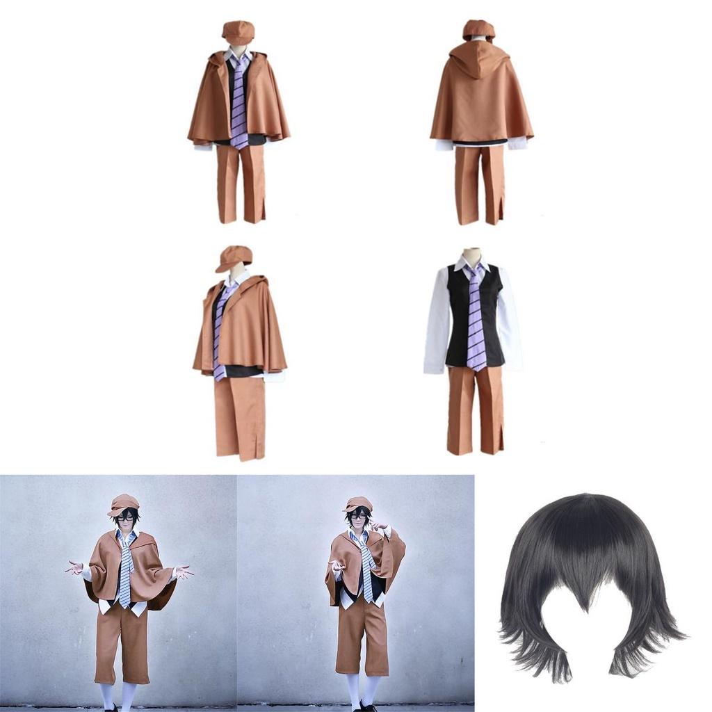 Japanese Anime Bungo Stray Dogs Detective Uniform Costume With Perfect Stitches