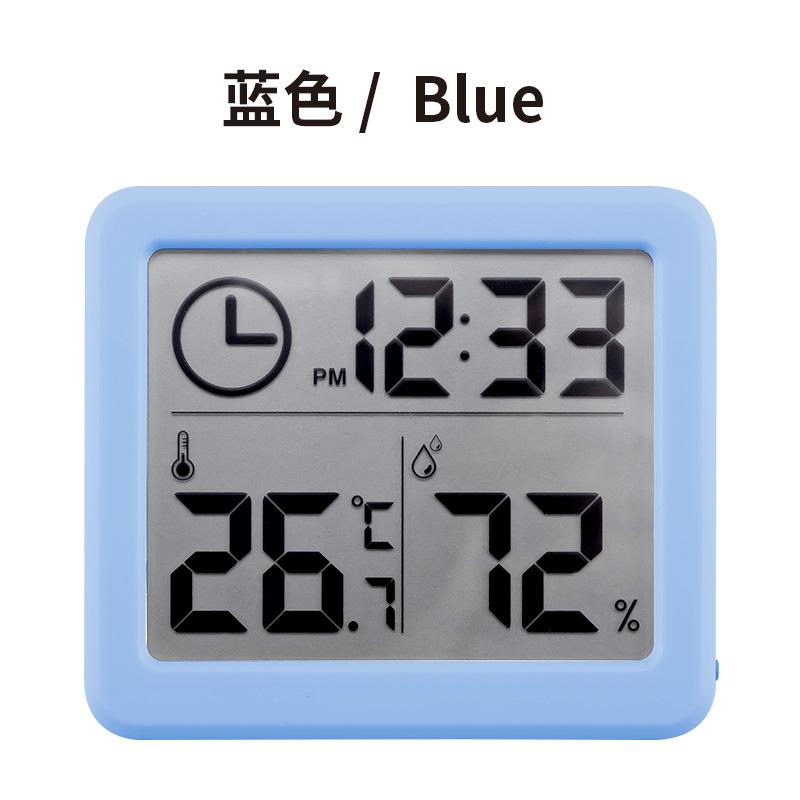 Digital Clock Desk Clock with Temperature Humidity  Wall Clocks for  Home Kitchen Office Desk Decorations