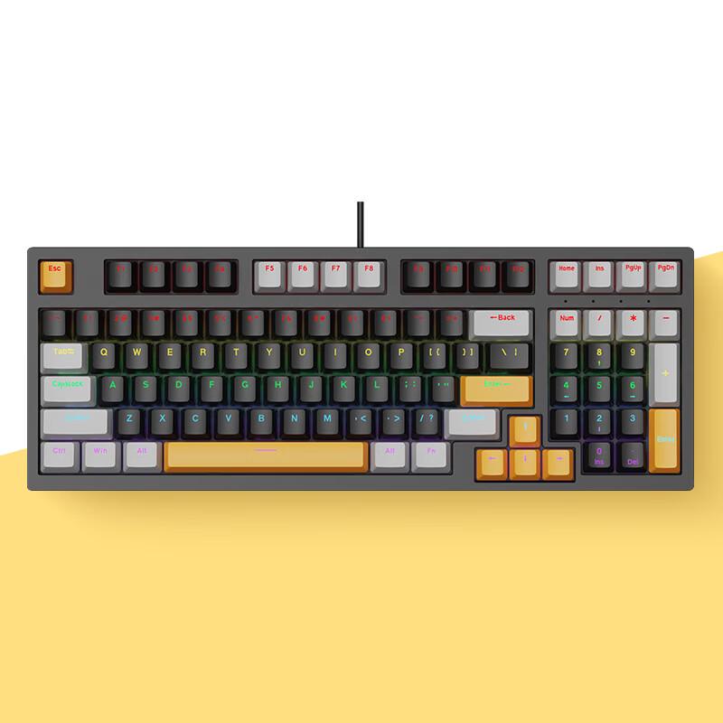 K98 Wired 98-Key Hot-Swappable Mechanical Keyboard