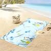 Peter Rabbit Print Beach Towel, Large Soft Quick Dry Towel for Beach Camping Swimming