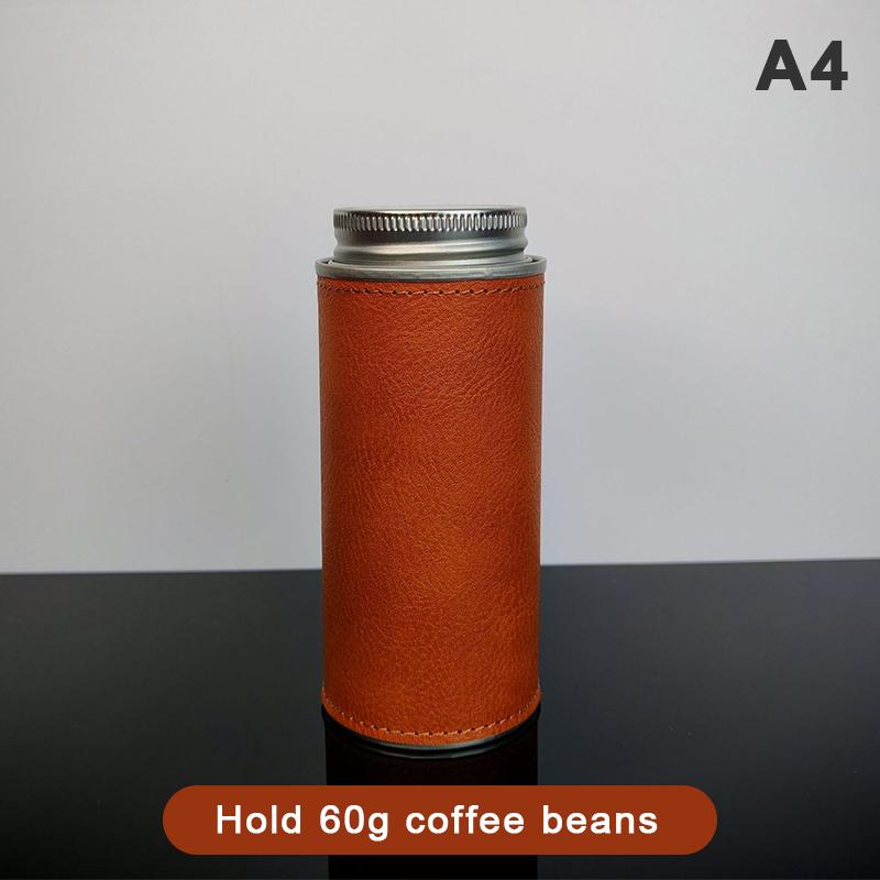 Versiegelter Kaffeebohnen-Aufbewahrungsbehälter mit Deckel, Outdoor-Camping-Kaffeebohnen-Aufbewahrungsbehälter, Feuchtigkeitsgeschützter und Frische-Erhaltender Behälter