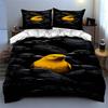 Yellow bird contrast. Bedding Duvet cover sets Duvet covers Pillowcases gifts (1 * Duvet Cover 2 * Pillowcases, without duvet insert)