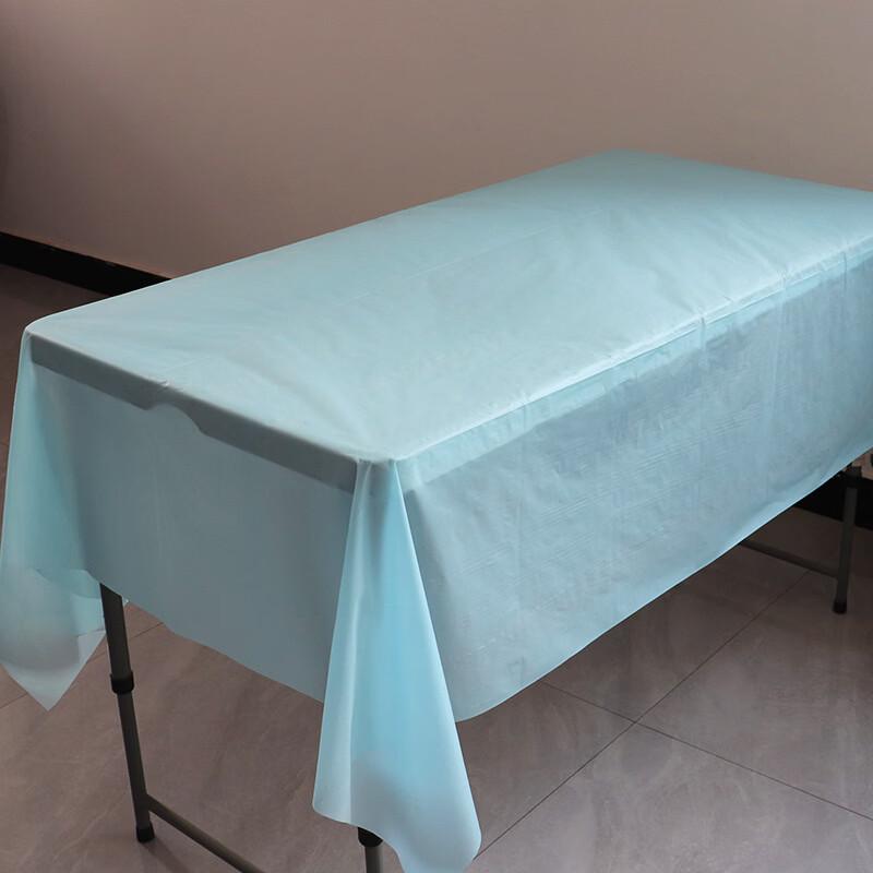 Disposable Solid Color PE Plastic Party Tablecloth