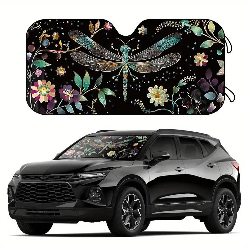Retractable Car Sunshade Umbrella: UV Protection & Heat Insulation for Windshield