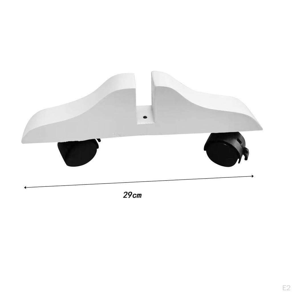 Eleganter Sichtschutzständer aus Holz mit mobilen Rollen für Zuhause und das Büro