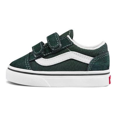 Old Skool V Low Top Skate Shoes Baby Sneakers Dark-Green VN000D3YQSU