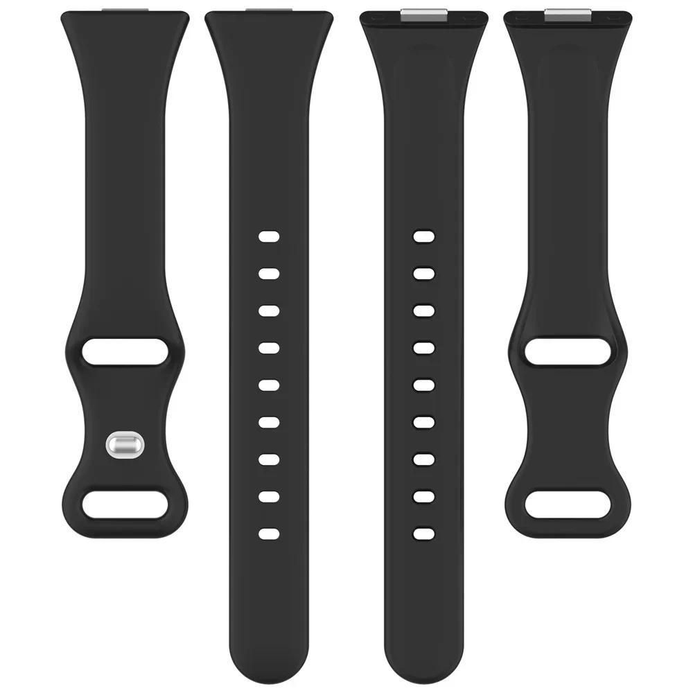 Soft Silicone Strap For Huawei Watch Fit 4 Fit 4 Pro Watchband Soft Silicone Wristband With Hidden Buckle For Huawei Watch Fit 3
