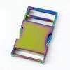 2/4 Pezzi 19-38mm Meetee Fibbie a Sgancio Rapido in Metallo Ganci per Spallacci dello Zaino Fibbia Laterale per Collare di Animali Domestici Accessori Hardware Fai da Te