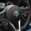 1Pcs 40mm For Alfa Romeo Mito Giulia Giulietta 147 156 166 159 Stelvio Sportiva 4C 8C GT Car Steering Wheel Logo Badge Sticker