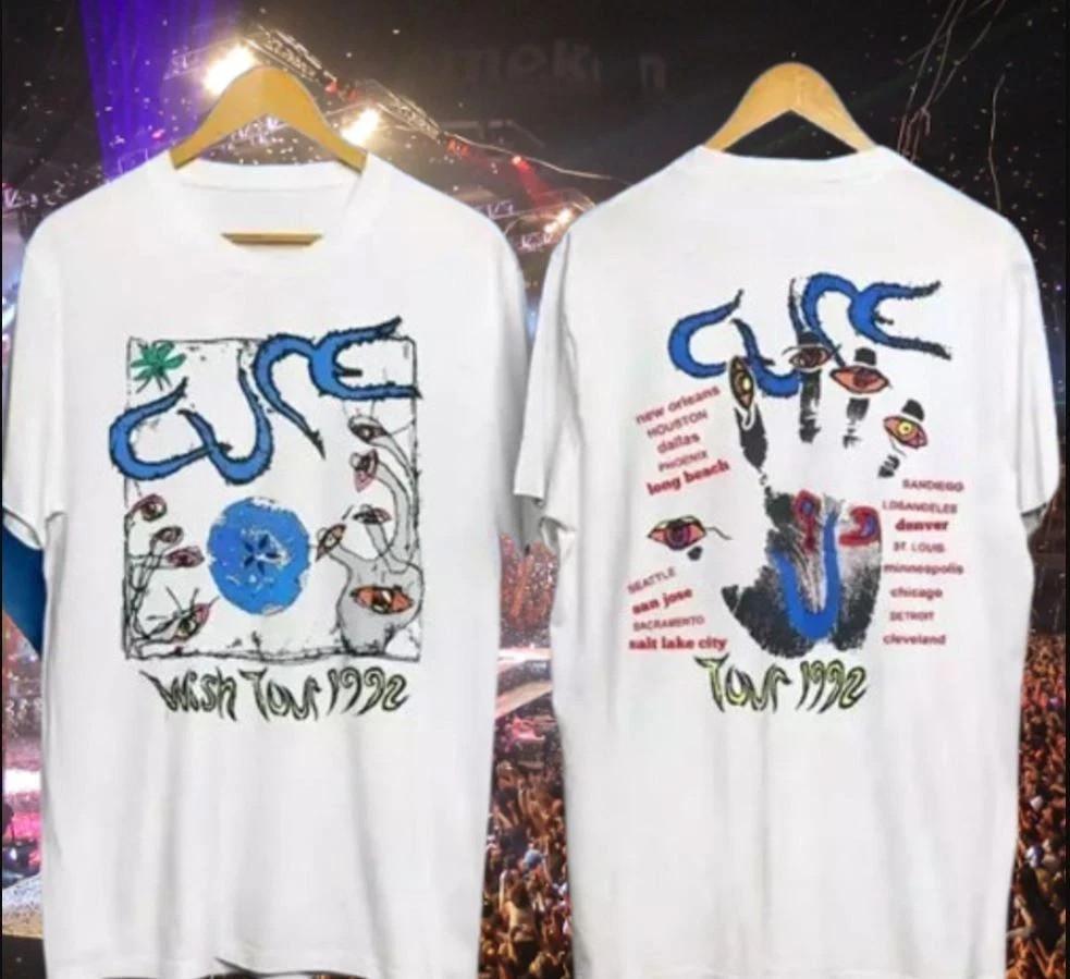 

The Cure 1992 Rare Wish Tour T-Shirt Concert Rock 90S Music Gift Fans Unisex T-Shirt S