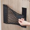 Wall Kitchen Cabinet Door Storage Bags Mesh Garbage Bag Plastic Shopping Bags Dispenser Sundries Bag Net Car Trunk Organizer Bag