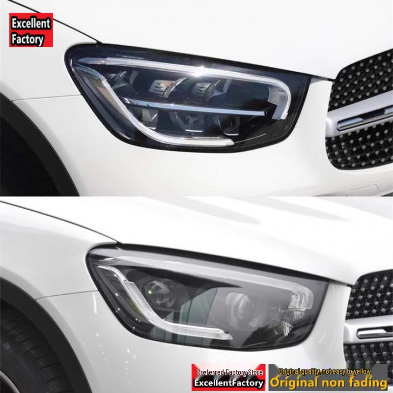 Mercedes-Benz GLC W253 19-20 Headlight Cover: Fits GLC200, GLC260, GLC300 Models
