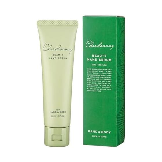 Chardonnay aroma hand cream 50mL inspired by beauty essence (firmness and transparency: Contains ceramide, niacinamide, and panthenol to condition