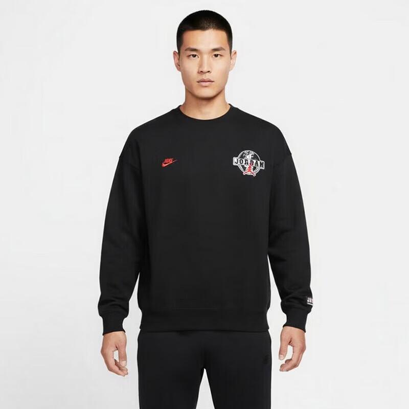 Jordan Men s Crewneck Knit Pullover Sweatshirt L