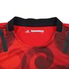 Adidas DOCOMO RED HURRICANES Rugby Short Sleeve Scarlet Size to Japanese size Men's T-Shirt, (GOQ46), J/O (equivalent 2L) (FK0783)