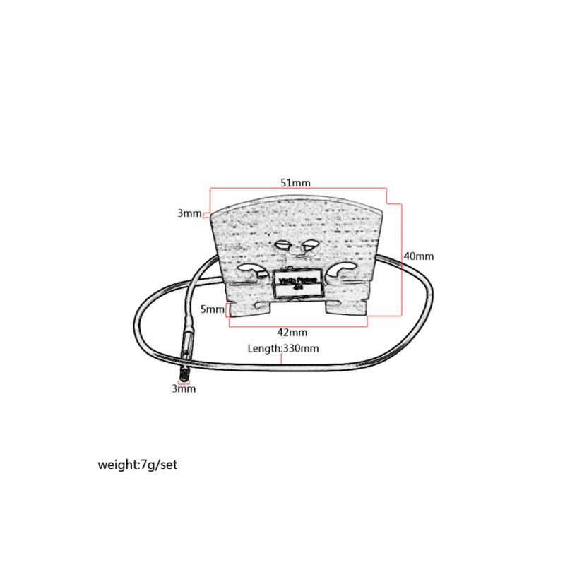 Poduri Vioara Natural Mapal Set Pickup Cod Vioara Din Lemn