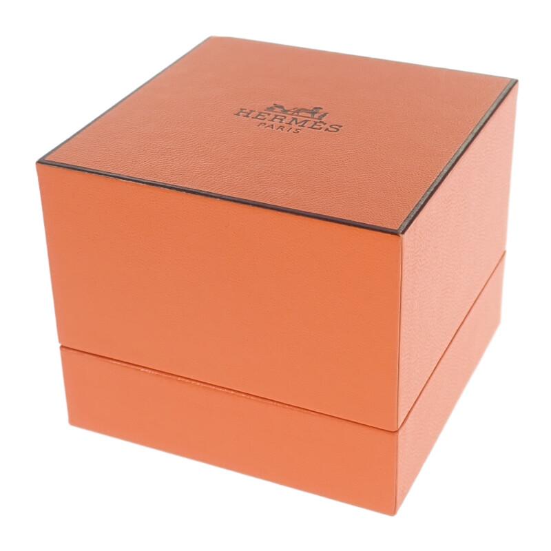 HERMES  #10(JP Size)  ring K18 white gold/diamond Women