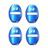 Lijk1 4Pcs Metal Car Door Lock Cover Protective Buckle Cover Sticker Tire Valve For VW GTI Polo Golf MK6 Passat Tiguan Arteon Jetta CC