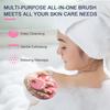 BEAUTAIL Silicone Body Scrubber for Shower and Gentle Suitable for and Sensitive Easy High 1 Pink Bath, Exfoliating, Cleansing, Loofah, Women, Men,