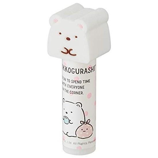 Skater Mascot Lip Cream Sumikko Gurashi Shirokuma Peach Scent CMCL1