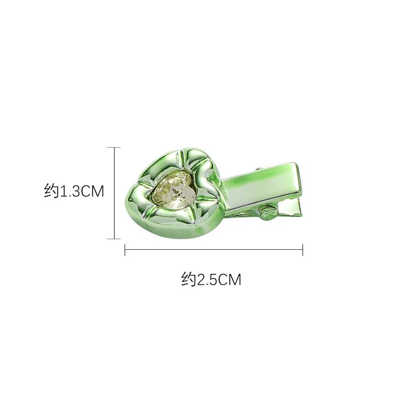 Dopamine love hairpin European and American cold wind small clip temperament simple hair