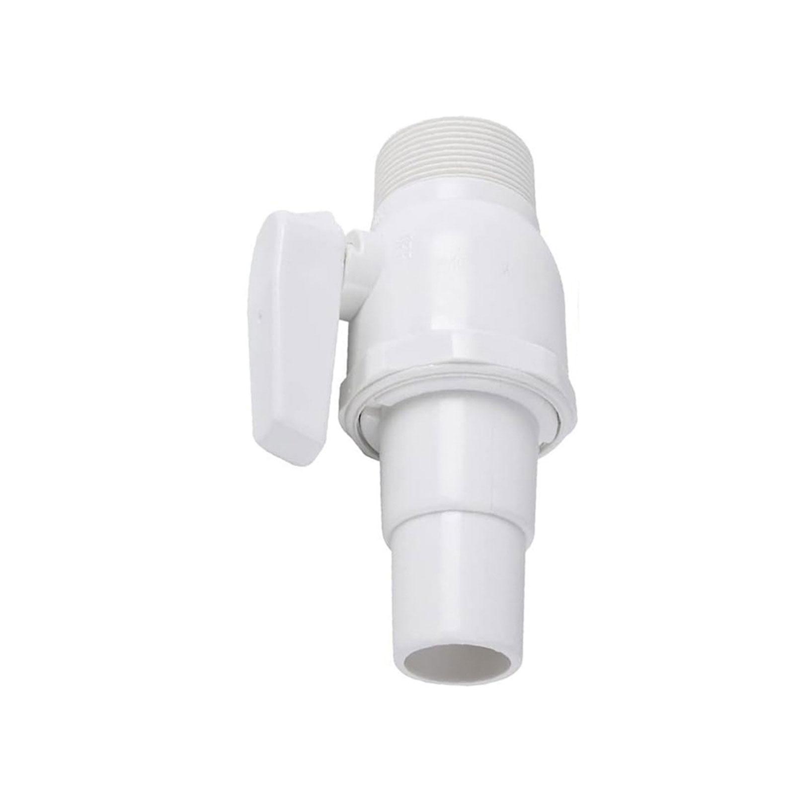 

Pool Ball Valves Pool Equipment Connection 2 Way Filter Valves Plastic Replacement Valves Suitable for Various Pools 1PC