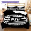 PSV Eindhoven  Pattern Bedding Quilt Set Quilt Cover Pillowcase Home Decoration Birthday Gift (1 * duvet cover + 2 * pillowcase, without core)