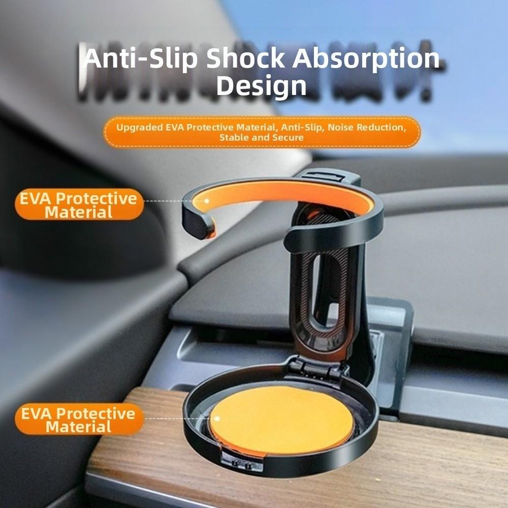 Foldable Car Beverage Holder Durable Air Outlet Vent Drink Bracket Car Cup Holder Coffee Cup