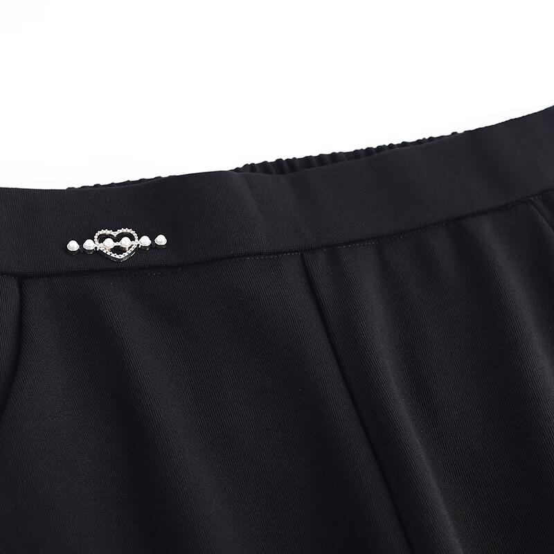 XUEXI Women's Autumn Elastic Waist Versatile Long Pants