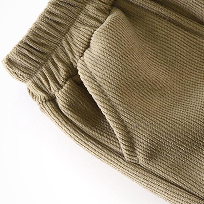 Children's Fleece-Lined Trousers New Winter Collection Boys' Thickened Baby Warm Trousers Girls' Long Trousers Sports Trousers Children's Trousers