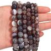 Natural Stone Beads 4 6 8 10mm Persian Gulf Agate Stone Round Loose Beads For Jewelry Making DIY Bracelets Necklace Accessories