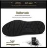 Men's Spring Low-Top Leather Lace-up Casual Shoes - Round Toe & Flat Sole