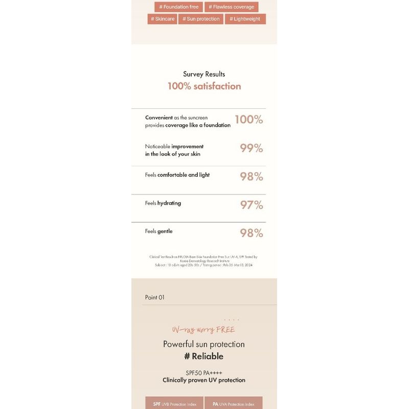 FRUDIA - Bare Skin Foundation Free Sun